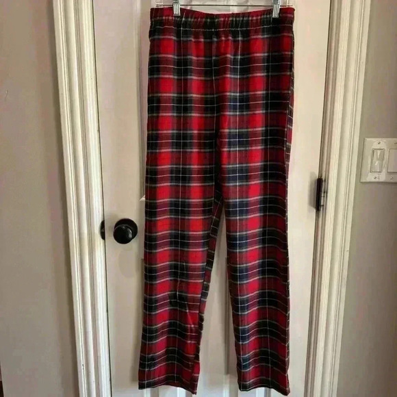 Old Navy Jingle Jammies Set Gender Neutral Children’s XXL 18 Christmas Tartan - Picture 4 of 8